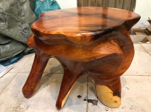 (MS DC1128) Đôn gốc cà te gõ đỏ Gia Lai KT Cao 34 Mặt 36 -35